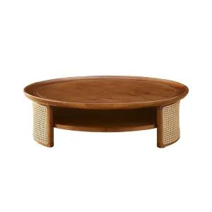 등나무 소형 원형 거실테이블 소파 라탄 세트