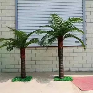 인조 야자나무 인테리어 장식 조화 기둥 수영장 꾸미기 열매