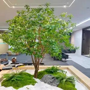 대형 나무장식 가짜 녹색 식물 2m 인테리어 인조 장식 높이