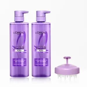 로레알파리 [두피볼륨케어] 로레알파리 히알루론산 샴푸 660ml 2개 (+두피브러쉬) 302795