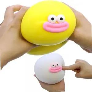 자광 손끝으로 느끼는 말랑빵쑥이-특대 손가락놀이 빵떡말랑이 스트레스볼 빵숙이특대