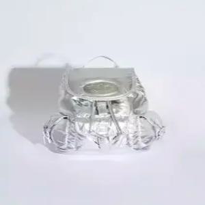 라츠유 lotsyou Cloudy CHUBBY Backpack Silver