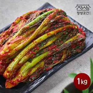 [정성곳간] 명인 강순의 국내산 갓김치 1kg