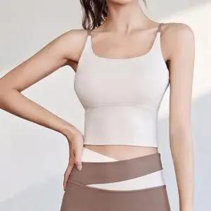 필라테스 요가 상의 크롭탑 크로스 운동복 브라탑 WEC6D77