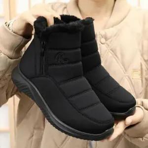남성 여성 겨울 방한 보온 패딩 털 발목 부츠 신발