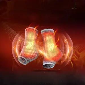 그래핀 발목보호대 발열 보호대 가열 보온 방한 남녀 회복 스포츠 양말