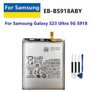 호환 삼성 갤럭시 S23 울트라 5G S918 새 배터리 5000mAh 도구