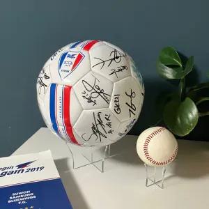 축구공 아크릴받침대 농구공 사인공 야구공 공거치대 축구공받침대