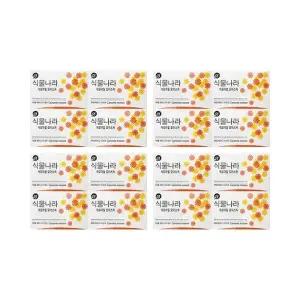 [해피바스]식물나라 비누 캐모마일 모이스처 90g 4입 x4 /세안비누