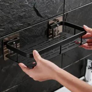 화장실 벽 선반 무타공 정리 용품 거치대 샤워실 선반