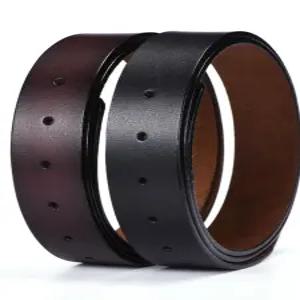 남성 벨트 스트랩 리필용 교체줄 천연 소가죽 슬림한