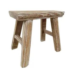 원목 스탠드 체어 화분 현관 스툴 빈티지 의자 벤치