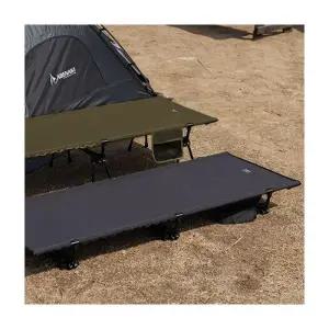 아베나키 캠핑 백패킹 경량 야전침대 와이드 어썸 컴포트 라이트코트 블랙