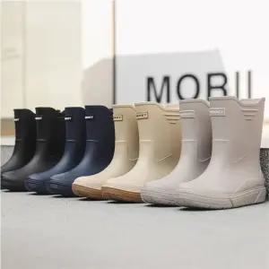 남자 장화 낚시 작업화 발목장화 레인부츠 장마 신발