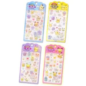 포켓몬 캔디 봉봉 스티커(4개)/폰꾸 다꾸 굿즈 입체 인