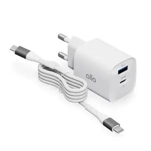 알로코리아 라이트 GaN 45W 갤럭시 아이폰 초고속 멀티 충전기 어댑터 UC245GPD