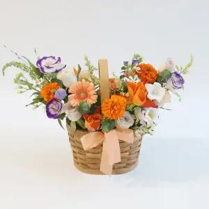 내츄럴 생화꽃바구니