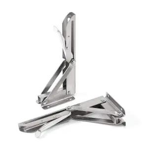 [콩심팥심]스텐 벽고정 선반받침대 식탁접이식 벽선반고정