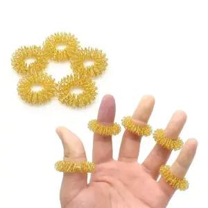 손가락 지압링 안마 반지 마사지링 핑거 10개