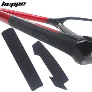 HEPPE MTB 도로 자전거 프레임, 스크래치 방지 보호 스티커, 다운 튜브, 체인, 실리콘 스틱