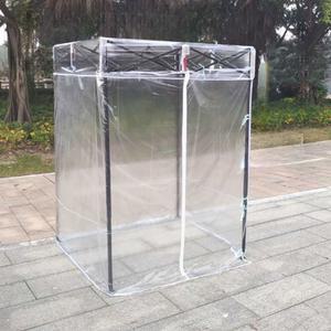 간이 투명 천막 2m투명 실내용 접이식 4면천막 텐트 이동식 캐노피 2x1 1 소형 야외