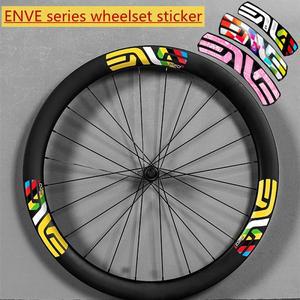 맞춤형 ENVE ses4.5 3.5 5.6 6.7 휠셋 스티커 DIY 자전거 휠 데칼 방수 로드 바이크