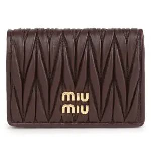 [명품] 마테라쎄 나파 가죽 카드지갑 5MC103 AFPP F0NBL