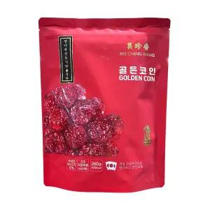비첸향 골든코인 동전 직화육포 260g