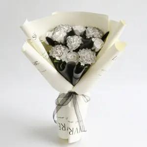 프릴 명품 카네이션 비누꽃다발