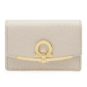 [명품] 페라가모 간치니 카드 22 D198 BONE 740823