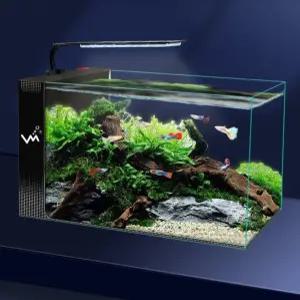 수족관 세트 무환수 어항 일체형 미니 가정용 사이드 금붕어 수족관 필터