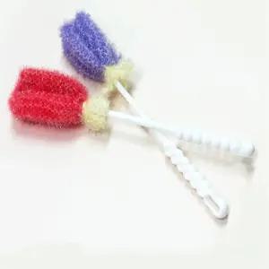 뭉스상회 아크릴병솔 긴물병솔세척솔