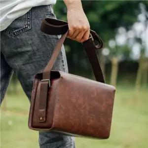 빈티지 카메라 가방 크로스백 숄더백 여행용 수납 파우치