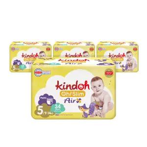 킨도 오슬림 에어 팬티 5단계 34매 8팩