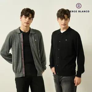 세르즈블랑코 25FW 니트 가디건 2종 남성