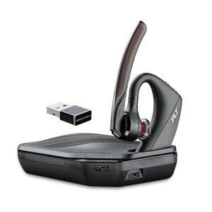 Poly Plantronics Voyager 5200 Bluetooth 무선 헤드셋 소음 감소 비즈니스 이어폰 소프트웨어 지원 Windsm