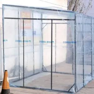 투명 천막 텐트 농막 캐노피 쉘터 옥상 하우스