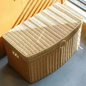 해이프 대형 라탄 바구니 등나무 리빙박스 다용도 수납