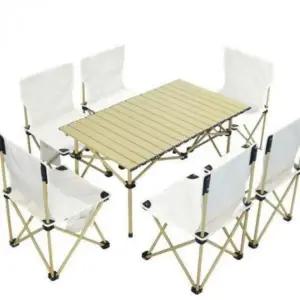 고품질 야외 휴대용 접이식 캠핑 테이블 의자 세트 유아캠핑의자 (WFKMVII)