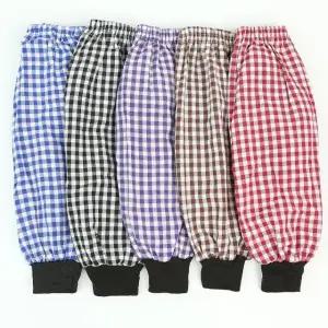 체크면토시 작업 팔토시 5종세트