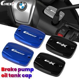 Chekis는 Bmw 바이크 오토바이 C400Gt 수정 악세사리에 호환 브레이크 상부 펌프 커버 유압 오일 포트 알루