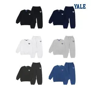 [롯데백화점]예일키즈 베이직 로고 맨투맨 상하복 A4F038