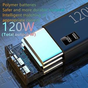 코코구 Xiaomi 초고속 충전용 120W 보조베터리 300000mAh 휴대폰 노트북용 외부 배터리용 초대형 용량