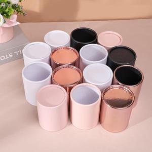 4pcs 미니 꽃 양동이 라운드 포옹 휴대용 장미 카네이션 꽃다발 웨딩 파티 꽃집 선물 포장