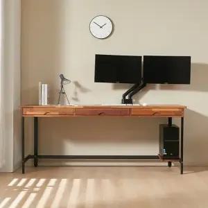 다이젠 메이디 원목 책상 1800 멀바우