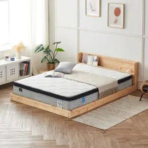 파로마 네오 리브 편백 원목 저상형 수납헤드 침대프레임 기본형 Q NEO1786