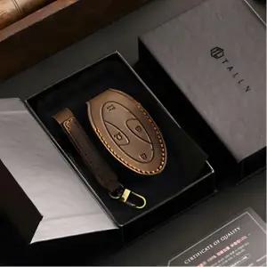 더뉴 아반떼 CN7 스트랩 소가죽 스마트키커버 첫차