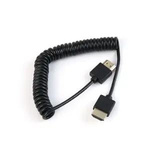 HDMI to 초슬림 스프링 케이블 50cm V2.0 4K2K