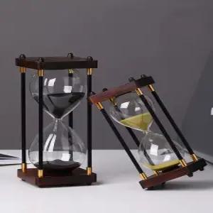 1시간 모래시계 60분 사우나 복고풍 타이머