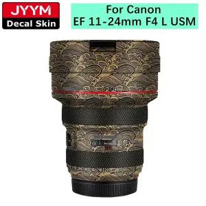 캐논 EF 11-24mm F4 L USM 카메라 렌즈용 맞춤 스티커 데칼 스킨 비닐 랩 보호 필름 코트 11-24 F4L F/4
